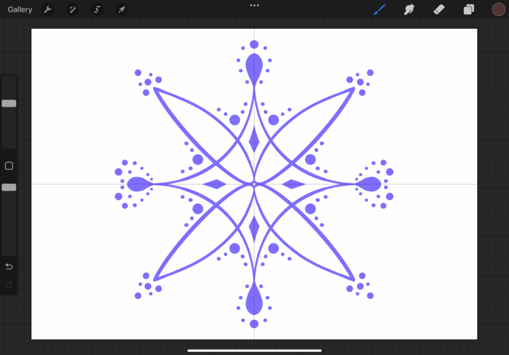What is the Symmetry Tool in Procreate?