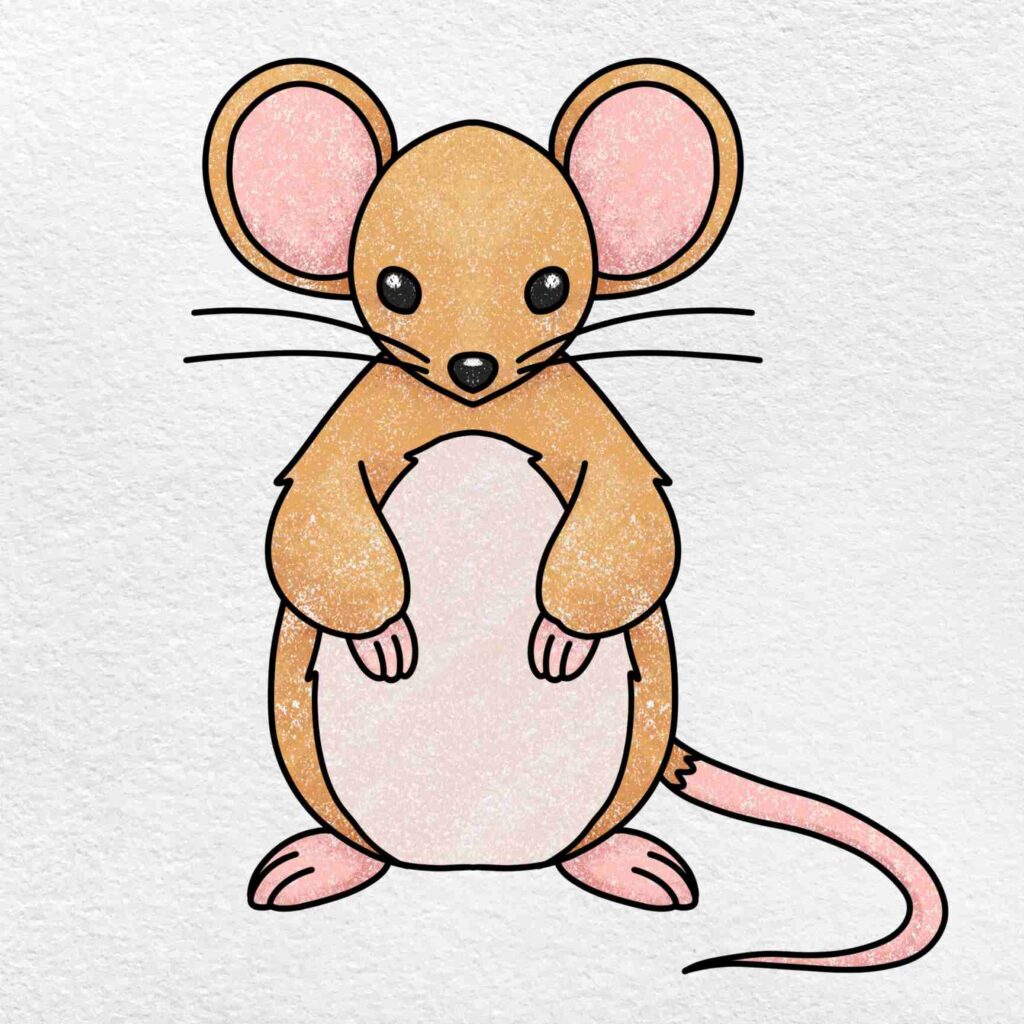 Shading and Coloring Your Mouse Drawing